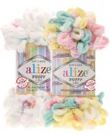 Пряжа Alize Puffy Color в интернет магазине Дом Пряжи.