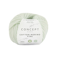 Cotton-Merino Fine (84, Зеленый пастель)