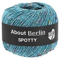 About Berlin Spotty (004, Бирюзовый многоцветный)