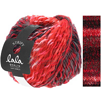 Lala Berlin Stripy (009, Красный / розовый / бургунд / темно-серый / антрацитовый)