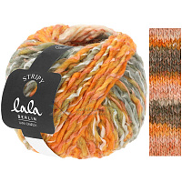 Lala Berlin Stripy (011, Лососевый / натуральный / оранжевый / светло - серый / серо-коричневый)