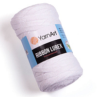 Ribbon Lurex (721, Белый / серебряный)