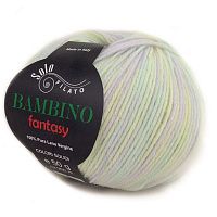 Bambino Fantasy Solo Filato (860, Светло - серый / светло - желтый / мятный)
