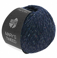 Mary's Tweed (011, Темно - синий меланж)