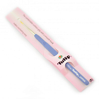 Крючки для вязания с ручкой ETIMO голубого цвета, Tulip (1.50)