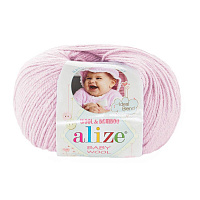 Baby Wool Alize (275, Сиреневая пудра)