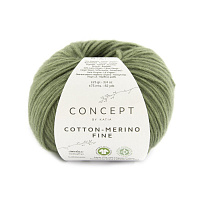 Cotton-Merino Fine (92, Бледно - зеленый)