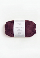 Alpakka Silke (4372, Темно - бордовый)