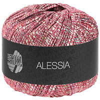Alessia (018, Красное вино / тёмно - серый / натуральный)
