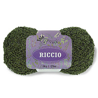 Riccio Solo Filato (5147, Темно - оливковый / люрекс темно - коричневый)