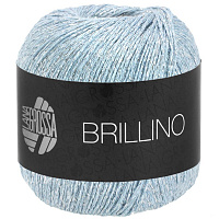 Brillino (022, Светло - голубой / серебряный)