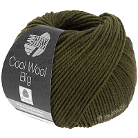 Cool Wool Big Uni / Melange (1005, Темно - оливковый)