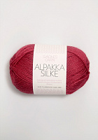 Alpakka Silke (4327, Малина красная)