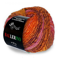 Ballerino (279, Оранжевый / желтый / розовый люрекс)