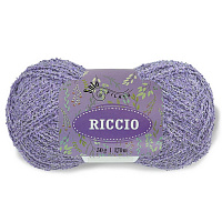 Riccio Solo Filato (5138, Бледно - сиреневый / люрекс серебро)
