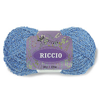 Riccio Solo Filato (5142, Голубой / люрекс серебро)