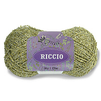 Riccio Solo Filato (5145, Липовый / люрекс серебро)