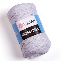 Ribbon Lurex (720, Серый / серебряный)
