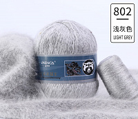 Mink Wool (802, Светло - серый меланж)