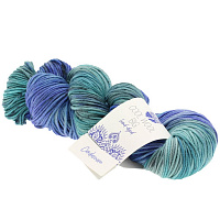 Cool Wool Big hand-dyed (202, Синий / королевский / голубой/ серо-синий / джинс / мята)