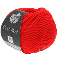 Cool Wool Uni / Melange / Neon (417, Светящийся красный)