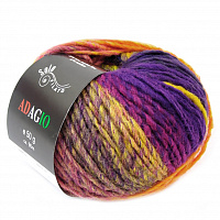 Adagio (817, Фиолетовый / оранжевый / желтый / мальва)