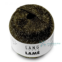 Lame (0004, Черный / золотой люрекс)
