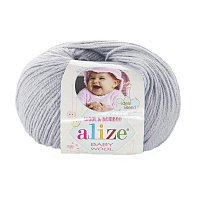 Baby Wool Alize (52, Талая вода)