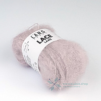 Lace Lame (0009, Светло - розовая сирень / люрекс серебро)