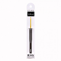 Крючки для вязания с ручкой ETIMO серого цвета (2.75)