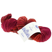 Cool Wool Big hand-dyed (201, Красный /терракотовый / пинк / цикламеновый / коричневый шоколад / ветхо - розовый)