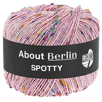 About Berlin Spotty (013, Светло - розовый многоцветный)