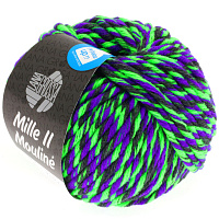 Mille II Color (605, Неоново - зеленый / фиолетовый / антрацитовый)