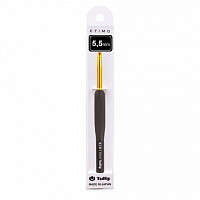 Крючки для вязания с ручкой ETIMO серого цвета (5.50)