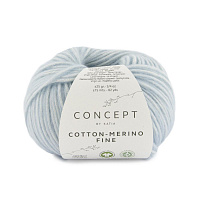 Cotton-Merino Fine (85, Светло - голубой)